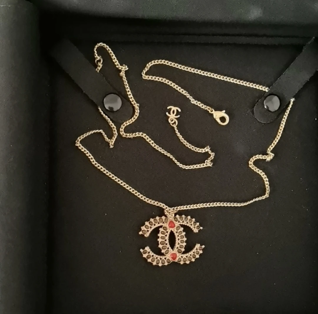 99新 Chanel/香奈儿 北京/拜占庭双c项链