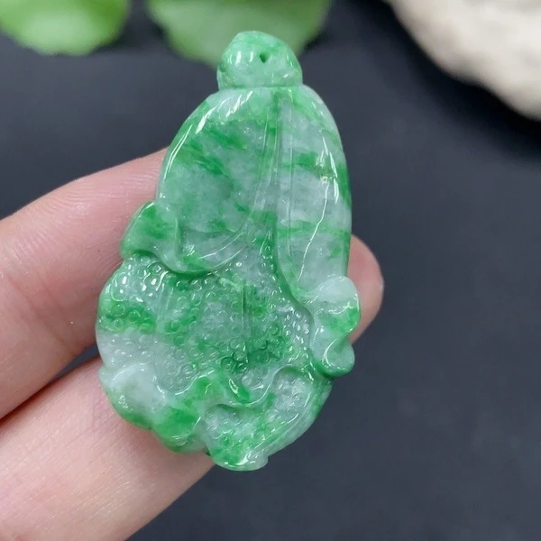 D23-天然A货翡翠-白菜