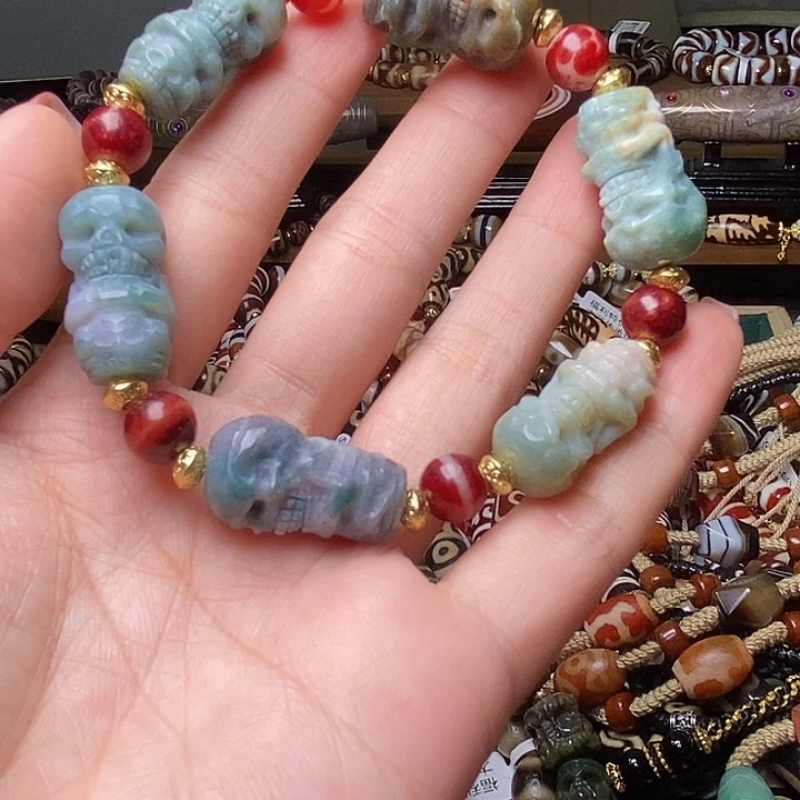 玛瑙/玉髓未镶嵌手链
