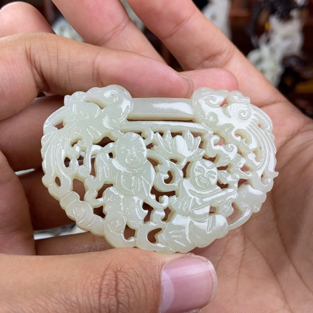 和田玉挂件未镶嵌‖***‖