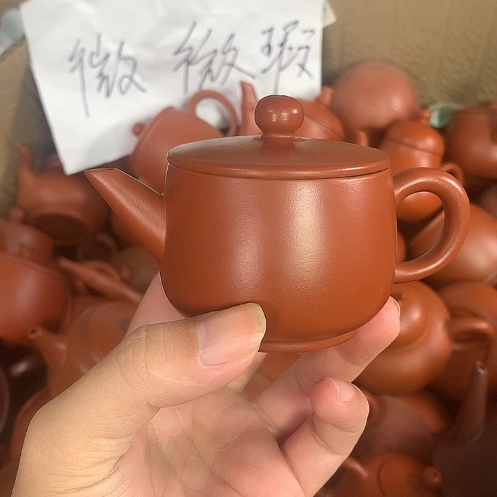 原矿朱泥茶具茶壶家用120