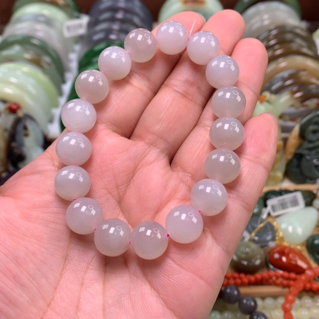 和田玉未镶嵌手链卡12