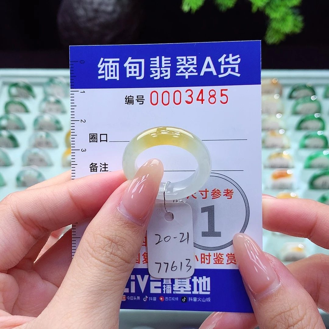 翡翠戒指未镶嵌20.21号