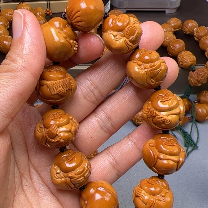 ଘ***o橄榄核手串/手链橄榄核