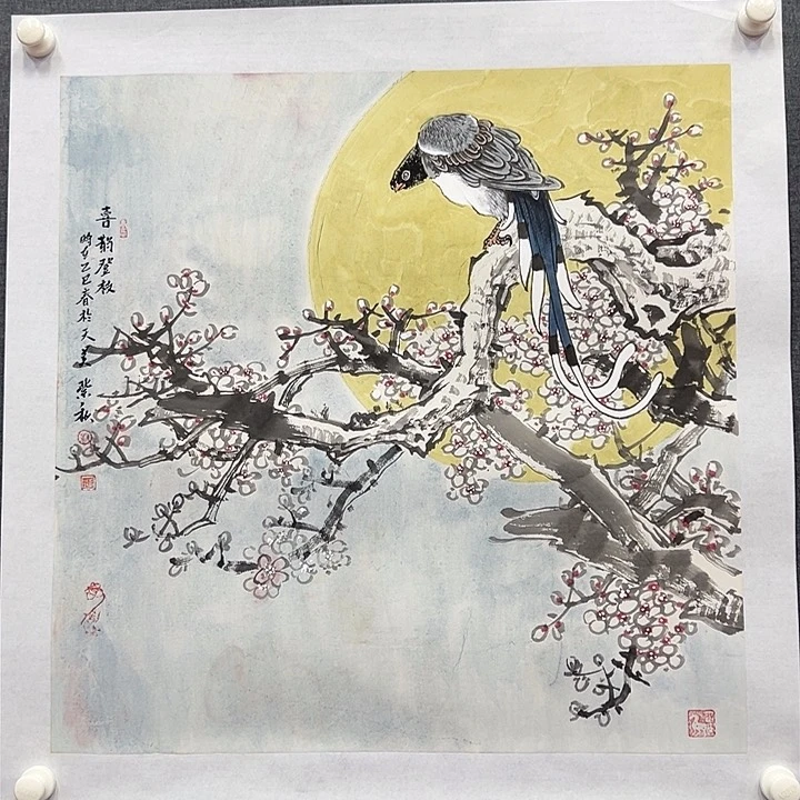 水彩书画作品多次