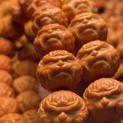 猴头核桃手串2****言舞台