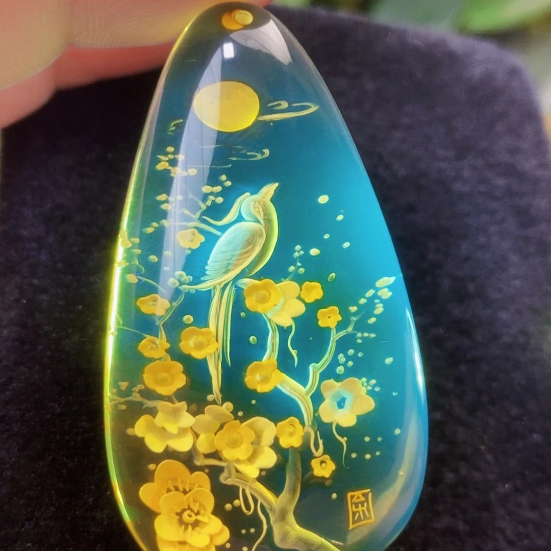 【闪购商品】金珀吊坠(不含链)未镶嵌