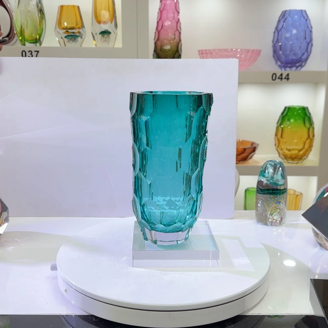 琉璃天****水晶琉璃花瓶对应图片拍下