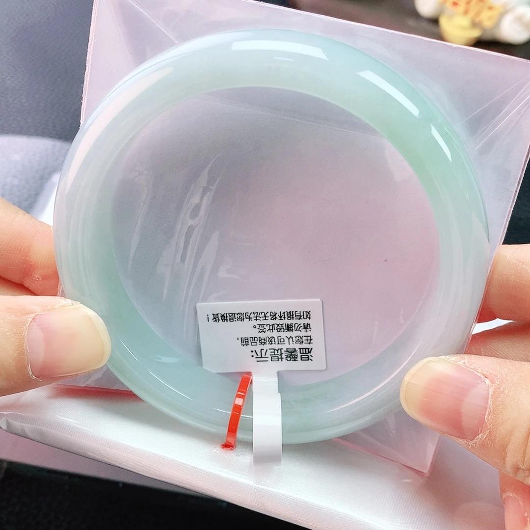 未镶嵌手镯翡翠61圈