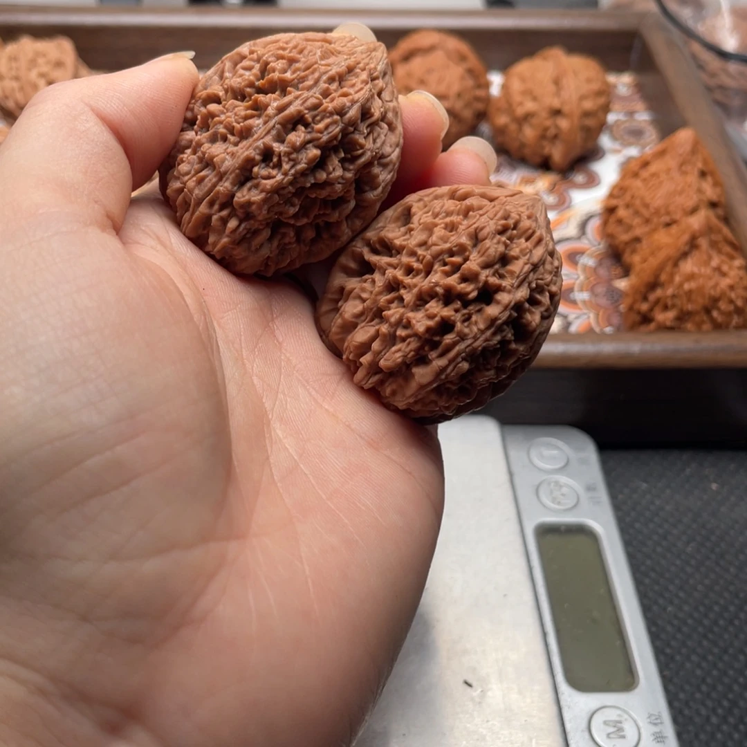 S***Z核桃手串/手链大蒜头36尺尖有黄