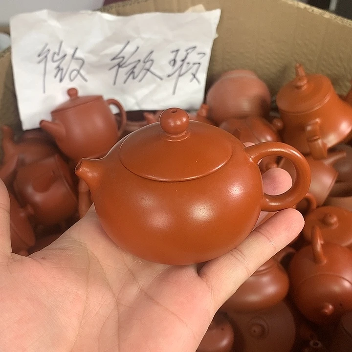 原矿朱泥茶壶茶具家用120