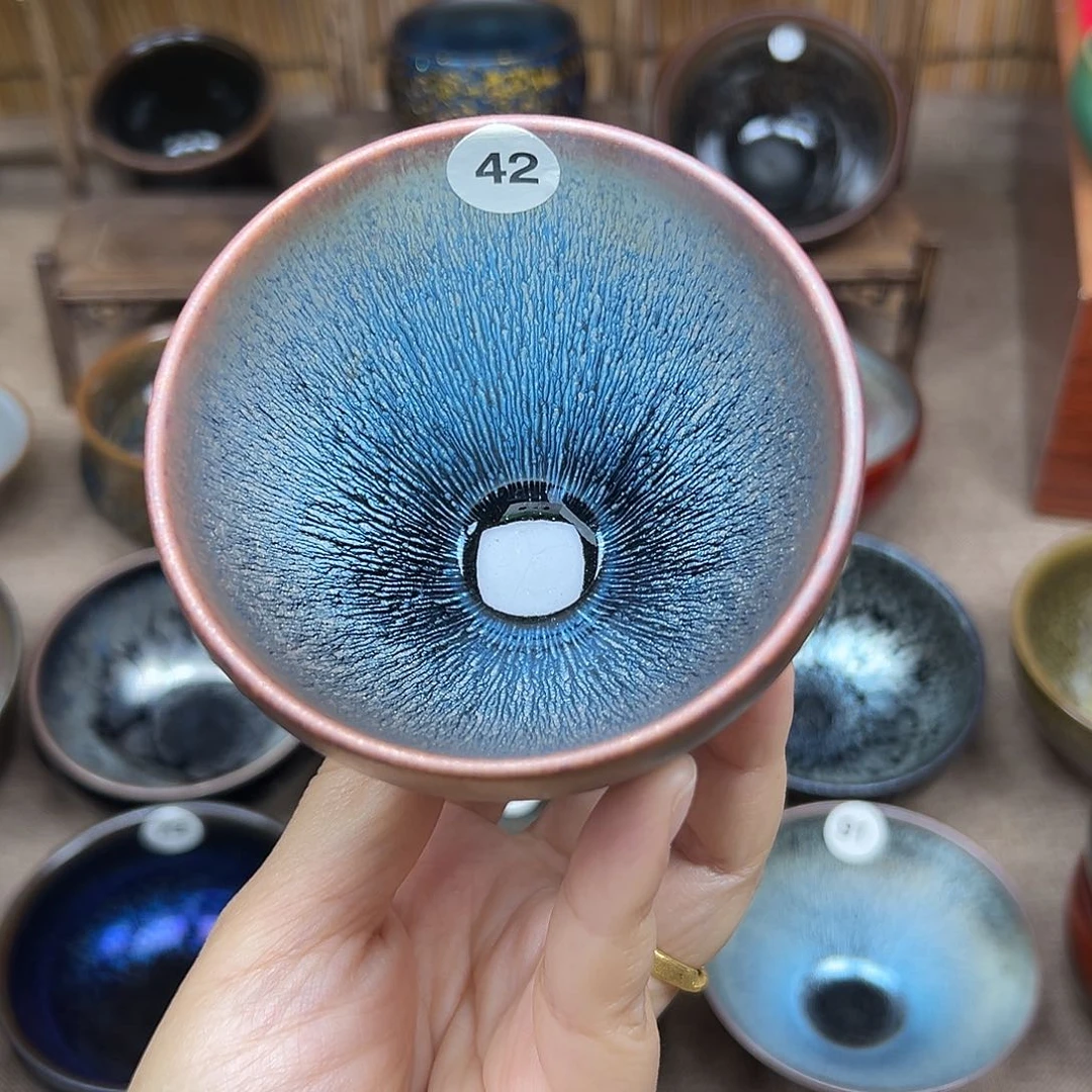 茶盏愚*笑建盏主人杯茶盏