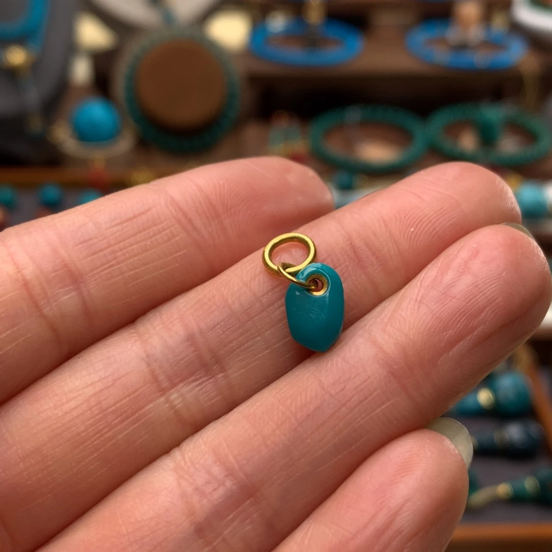 绿松石未镶嵌配饰