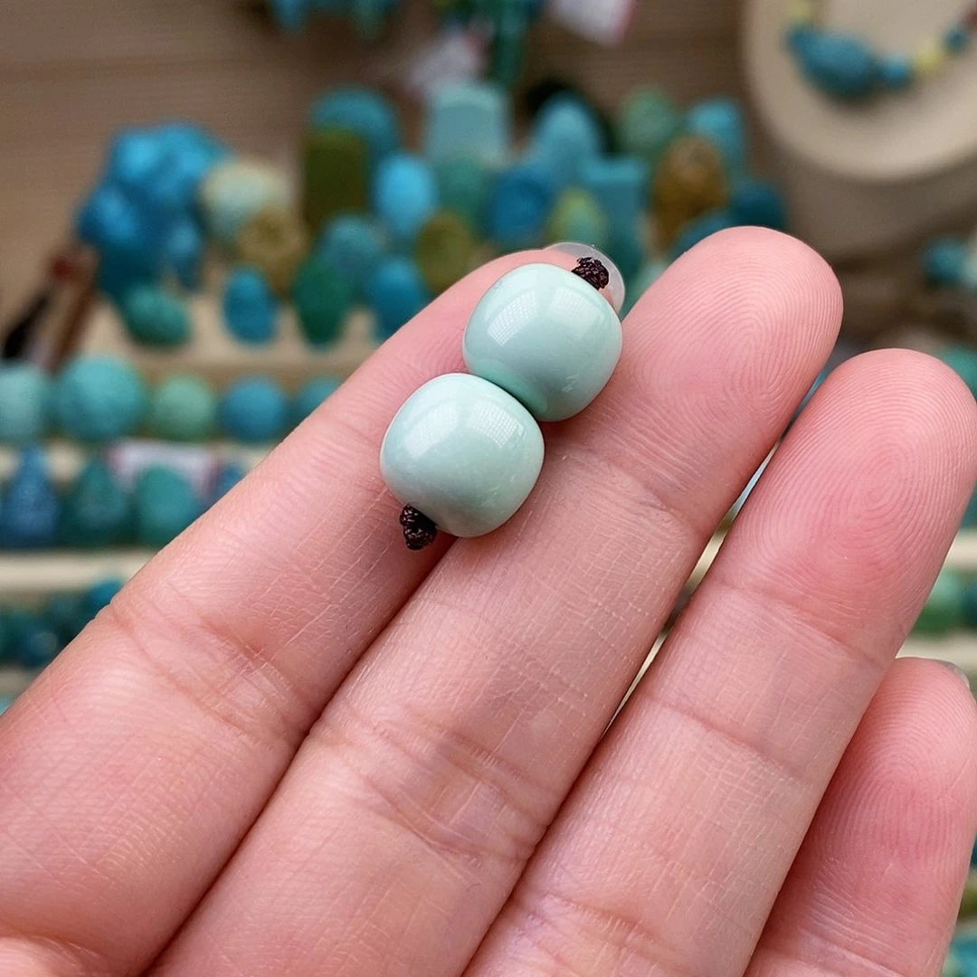 绿松石珠宝奇石未镶嵌