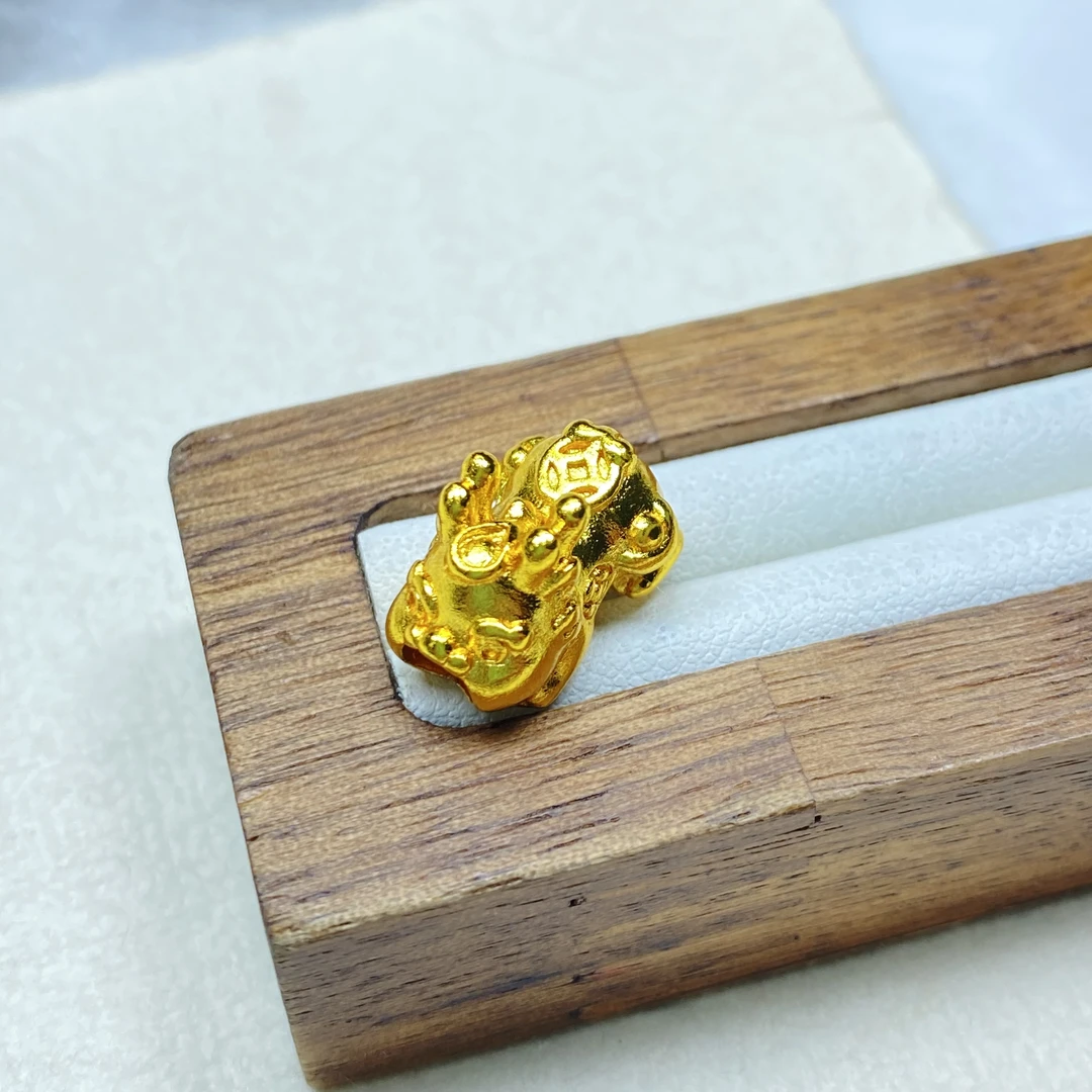 BG05121黄色瑞兽吊坠多样性发货16642