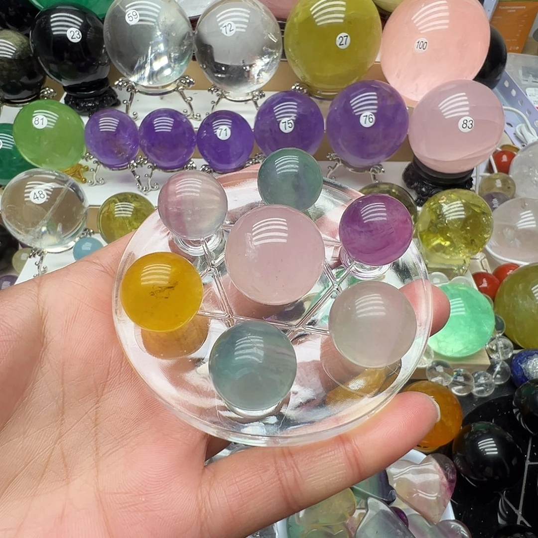 水晶未镶嵌珠宝半成品