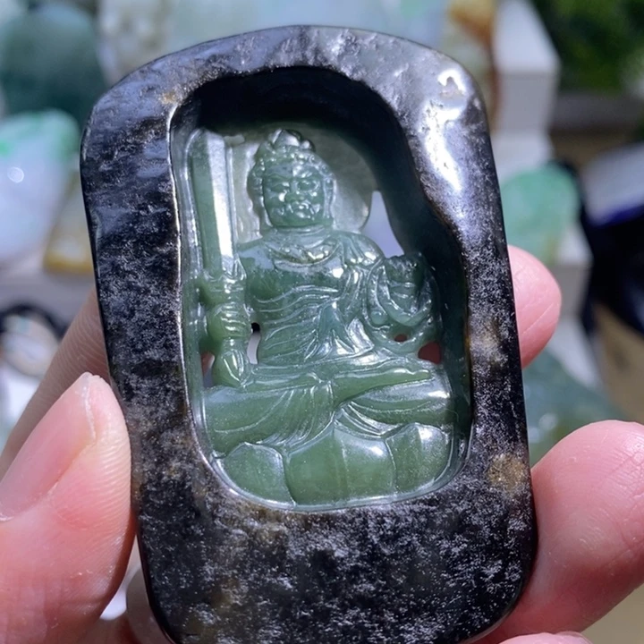 【闪购商品】颈饰未镶嵌翡翠不动