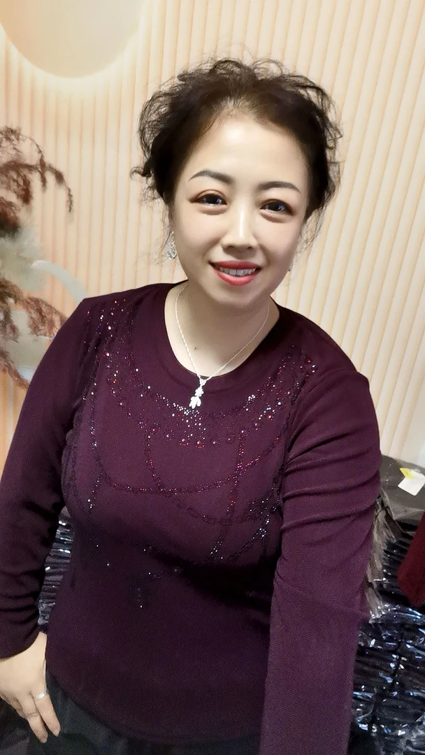 【玲姐精选】2563秋季新款圆领蕾丝打底衫圆领显瘦长袖弹力网纱上衣