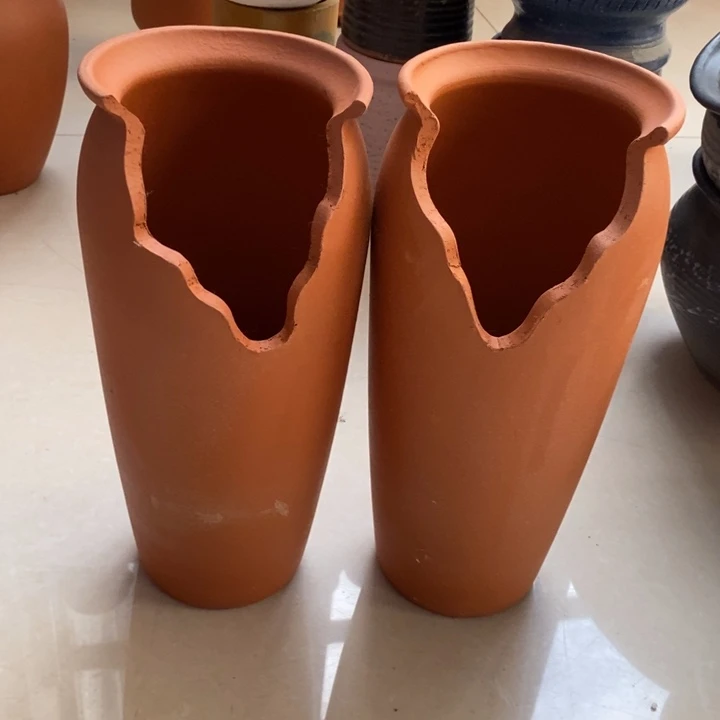 粗陶红陶绿植花盆958