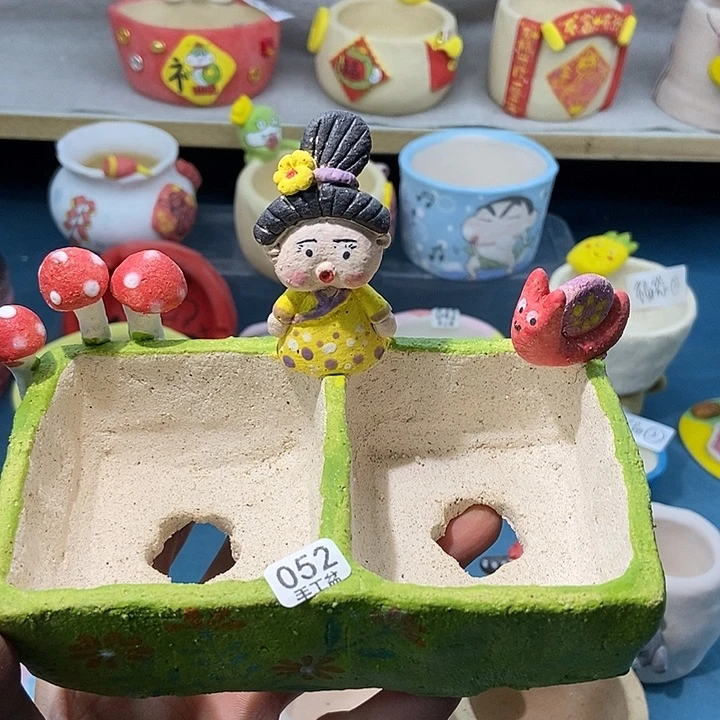 红陶52 1.15 手工盆接图定制