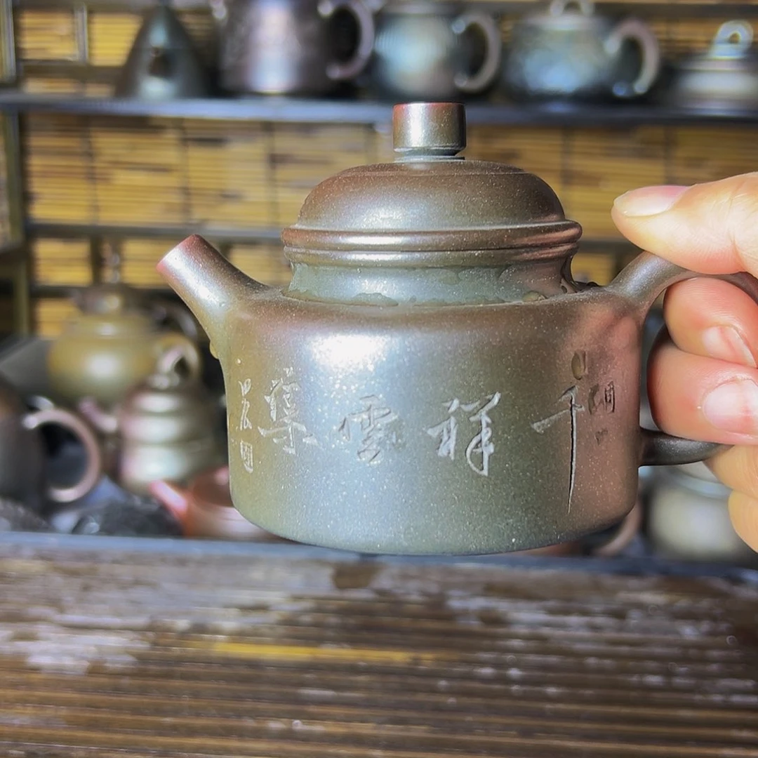 紫泥壶碧**水柴烧鸡爪和