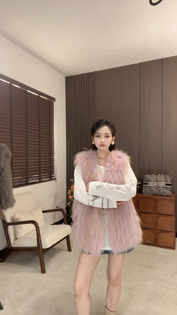 新款时尚设计师款车条轻奢女装马甲988