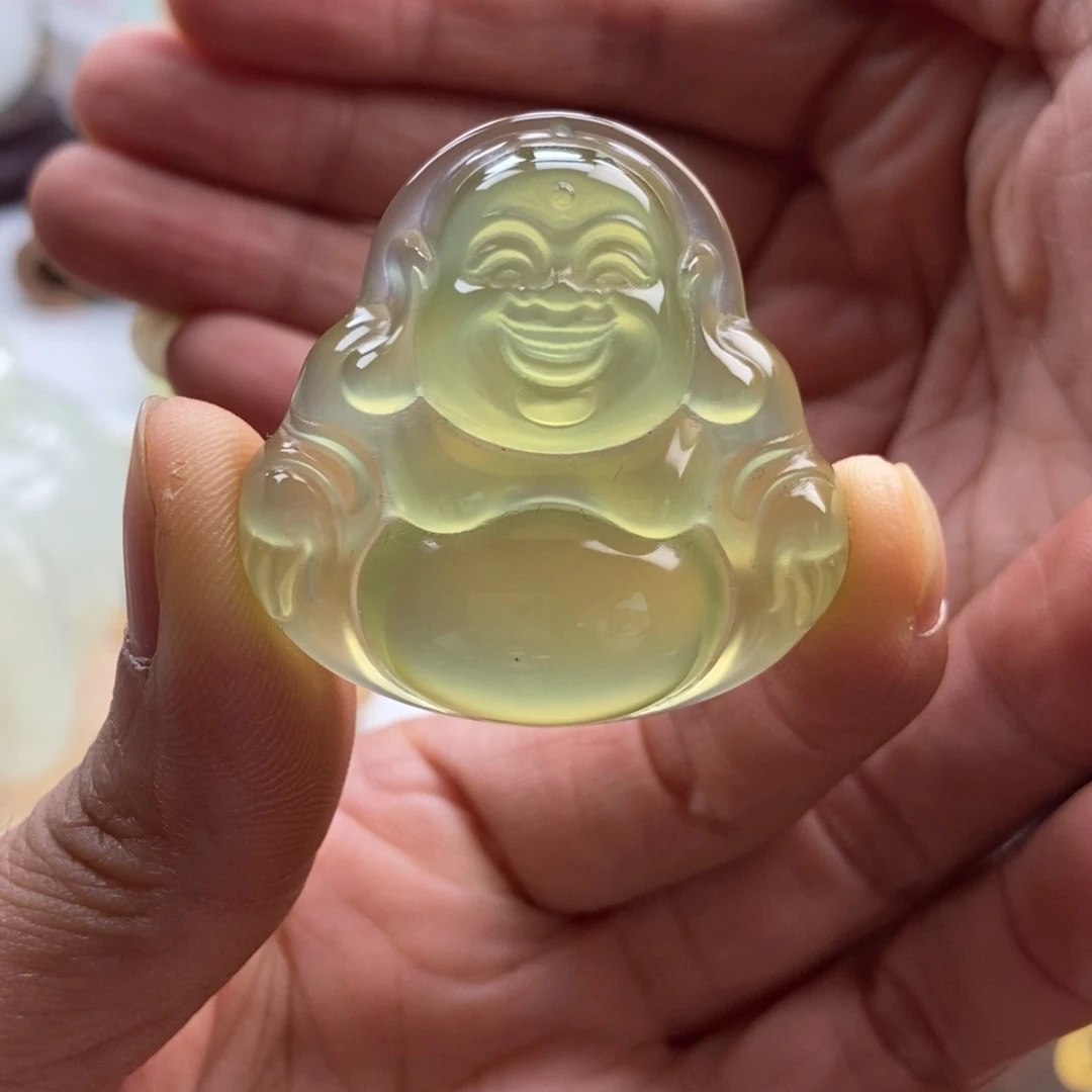 岫玉未镶嵌四大名玉挂件