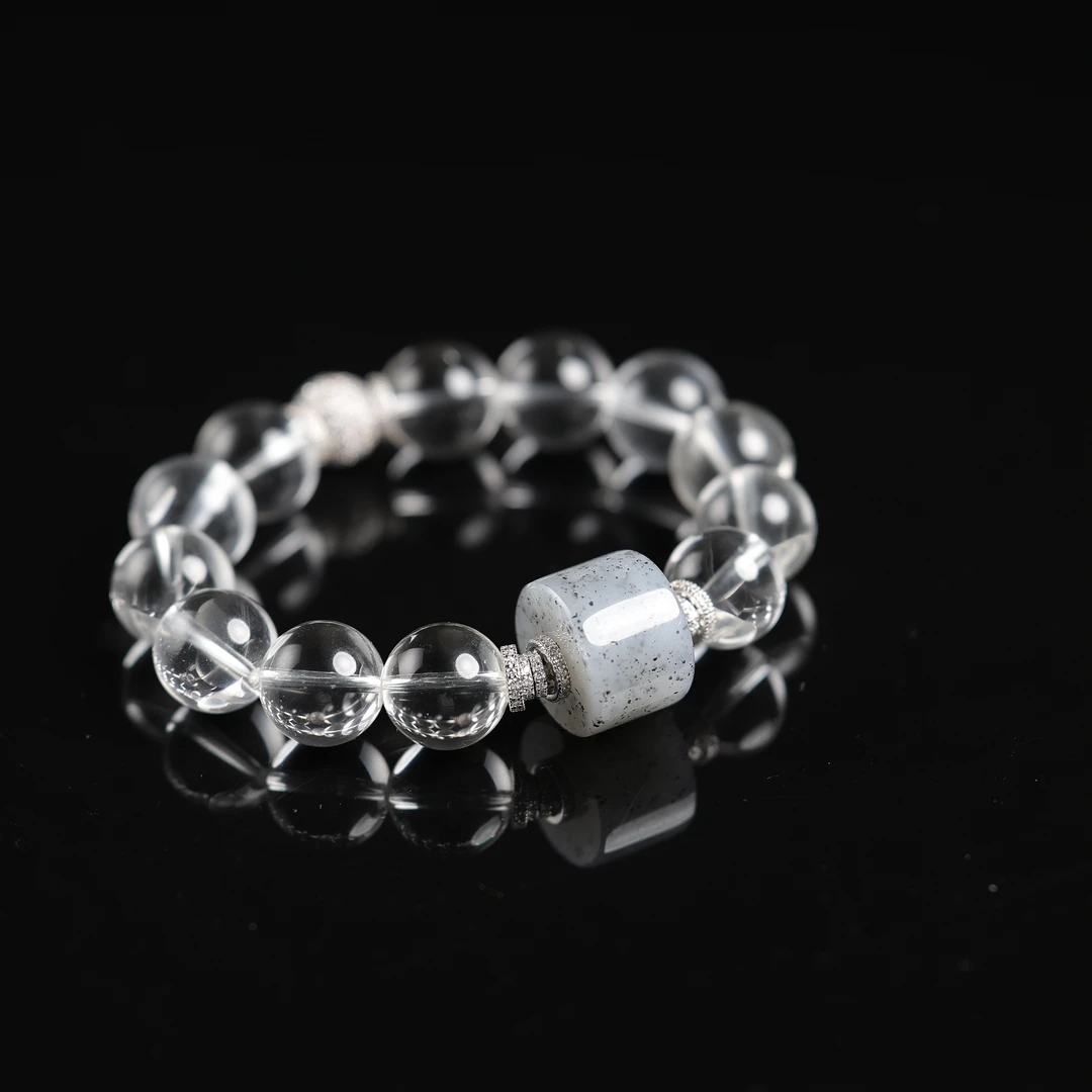 本真 | 乔伊 | 原创设计精品高段位白水晶12mm+手串