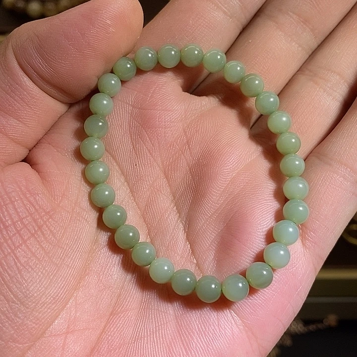 未镶嵌手串和田玉（碧玉）
