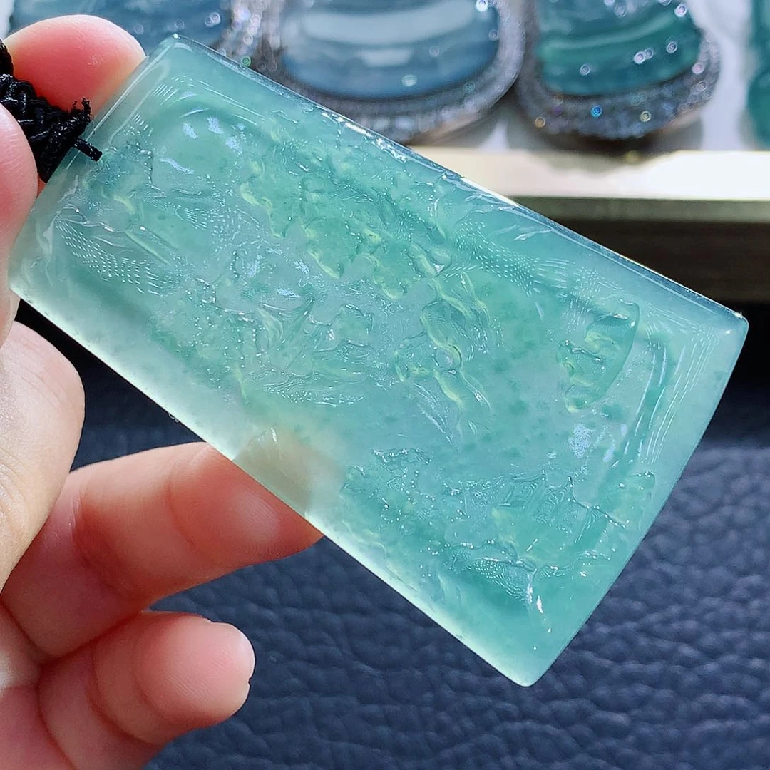 未镶嵌挂件翡翠翡翠