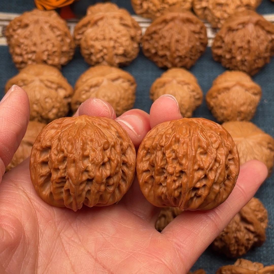 文玩核桃把件38正磨