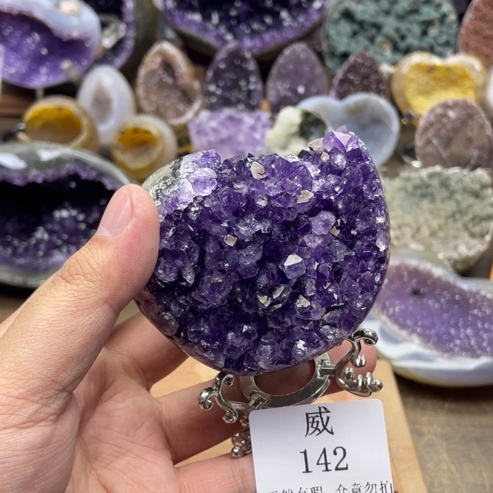 珠宝半成品水晶未镶嵌