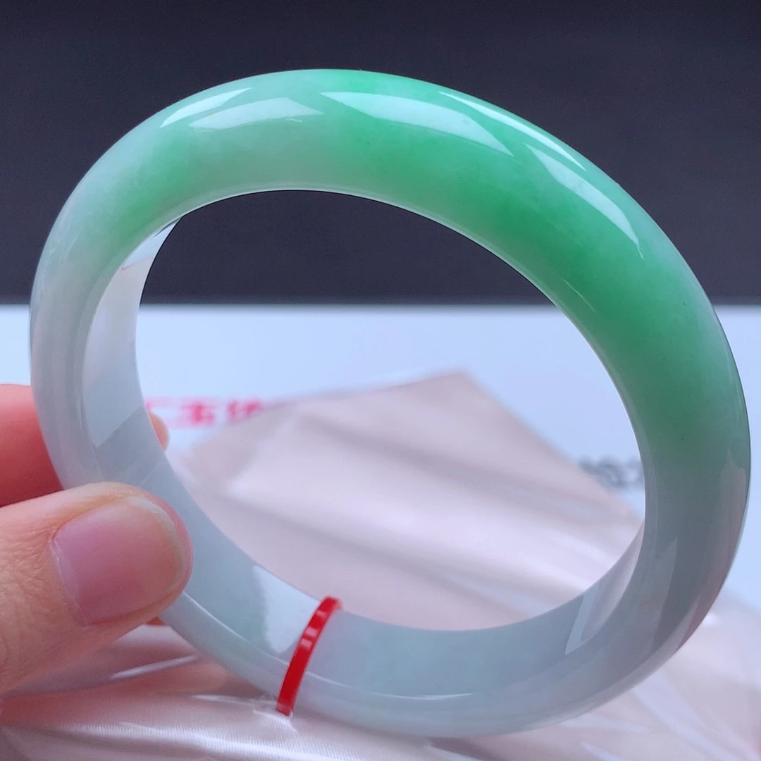 未镶嵌手镯翡翠001390 手镯