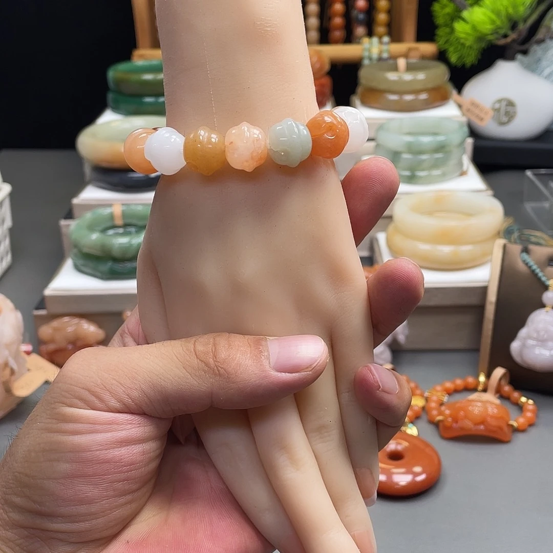 石英质玉手串未镶嵌