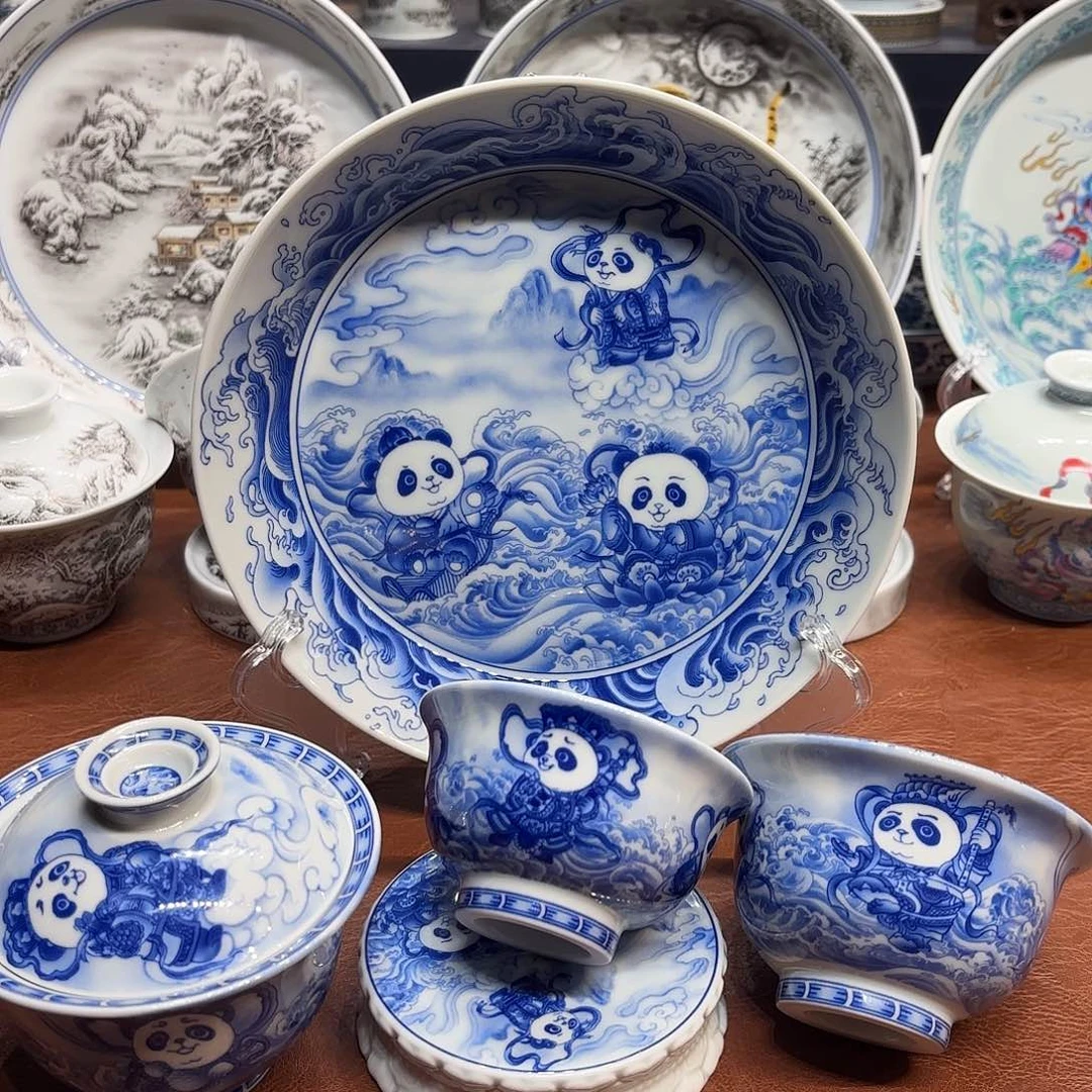 陶杯子景德镇陶瓷艺术展