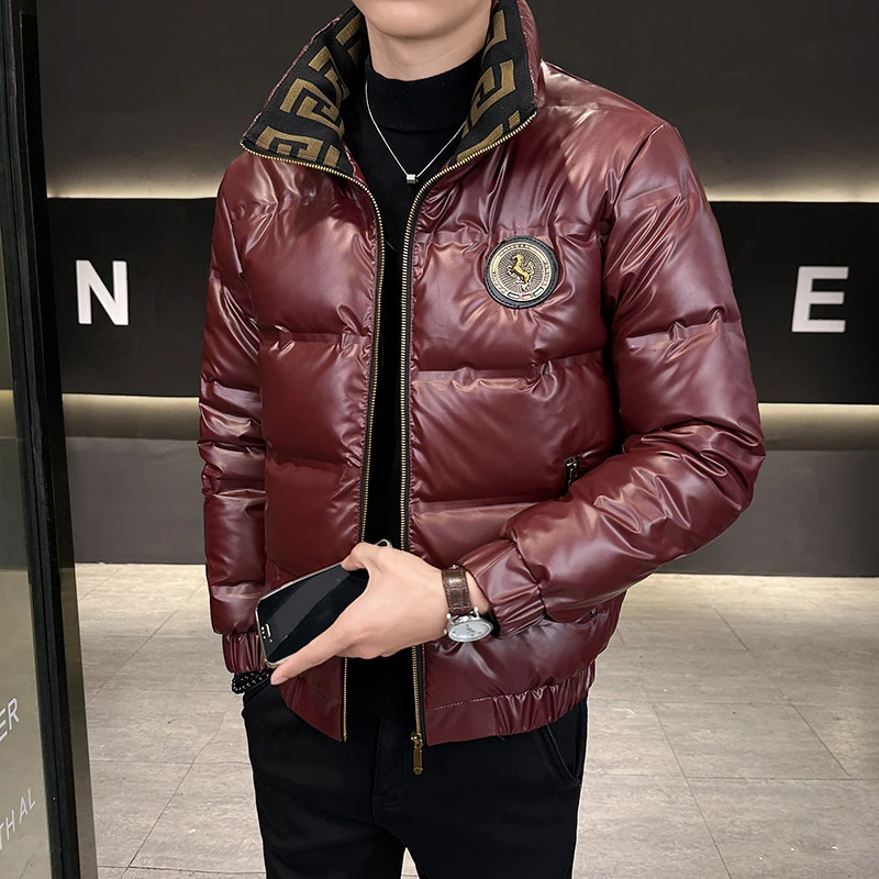 怀勤桑顿欧货冬装新款男士短款羽绒服潮牌保暖鸭绒外套免洗夹克