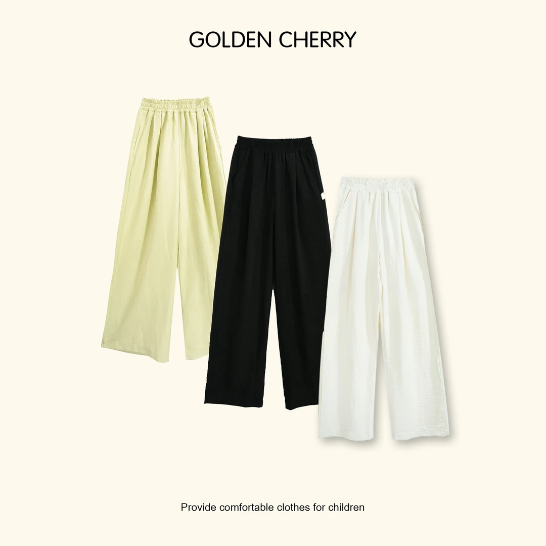 【Golden cherry】亲子高腰时尚百搭休闲裤QDD104