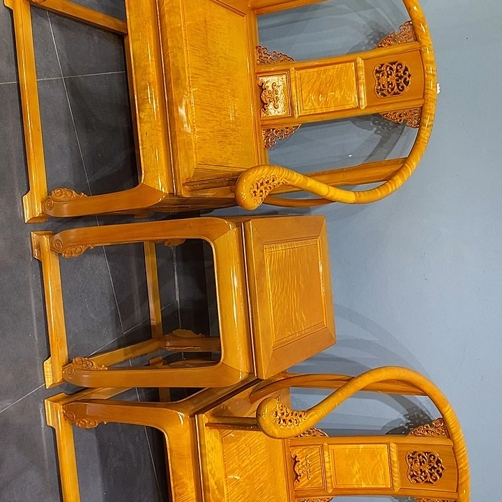 湘***成楠木皇宫椅三件套