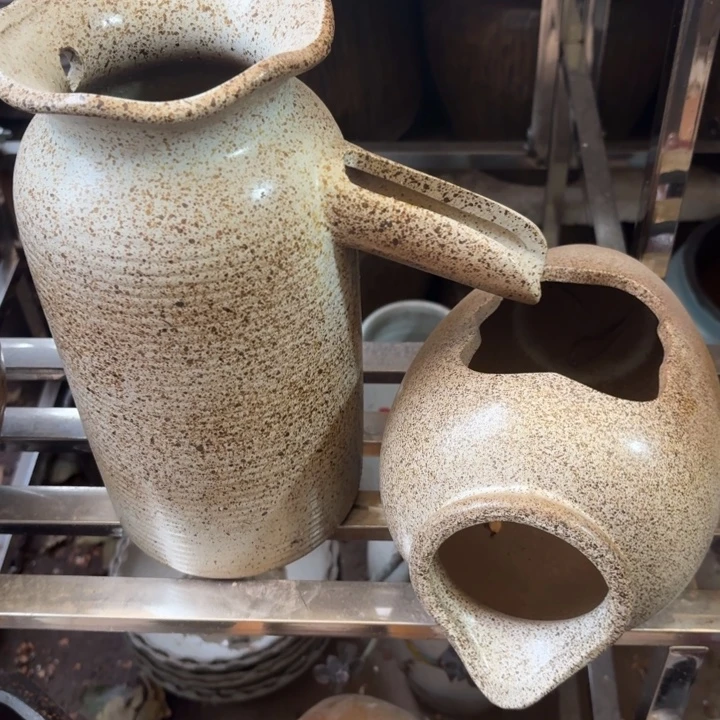 粗陶口径13/27，10/23/15进水口1.6厘米