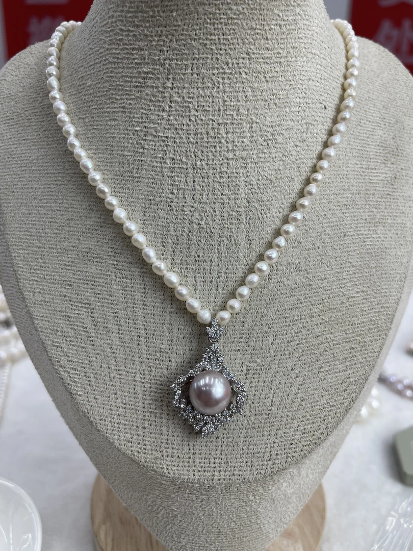 641天然珍珠项链