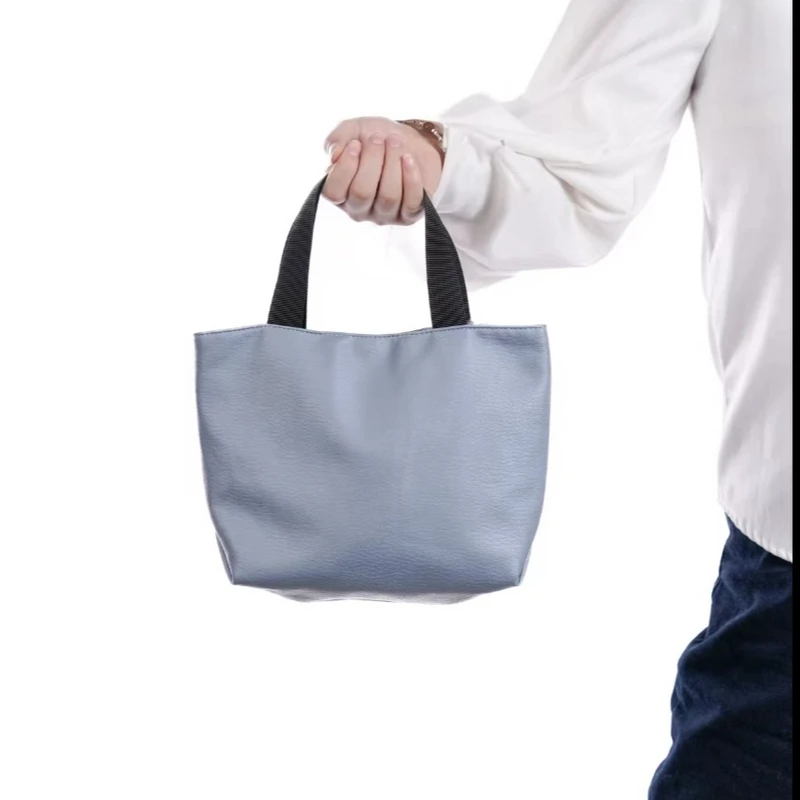 无则艺【mini小托特】科技布集合链接时尚休闲手提文艺小托特包