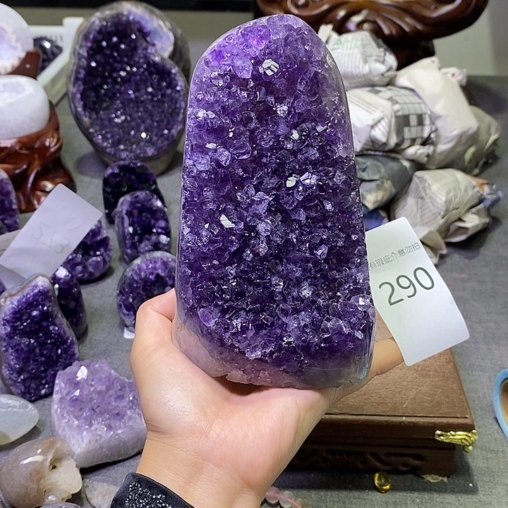 未镶嵌珠宝半成品紫晶