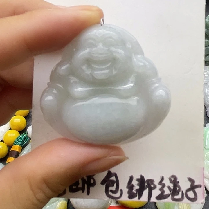 颈饰未镶嵌翡翠天然翡翠