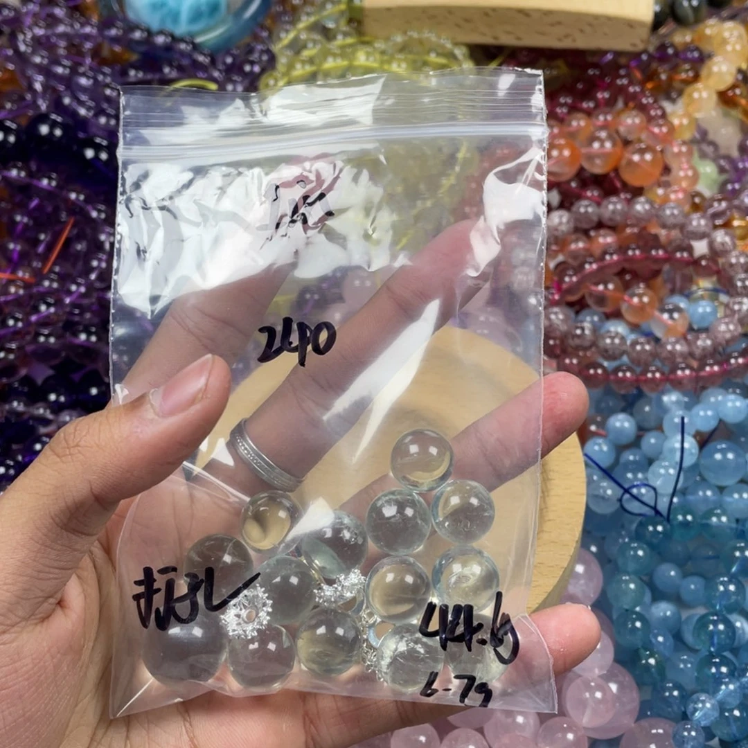 水晶手链未镶嵌绿啊塞