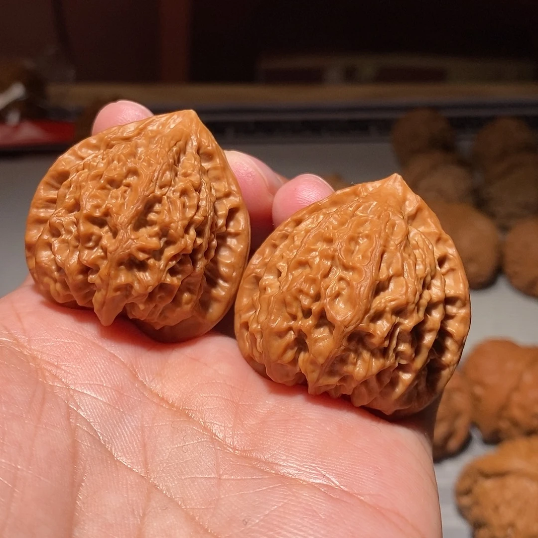 求***职文玩核桃把件060金牛