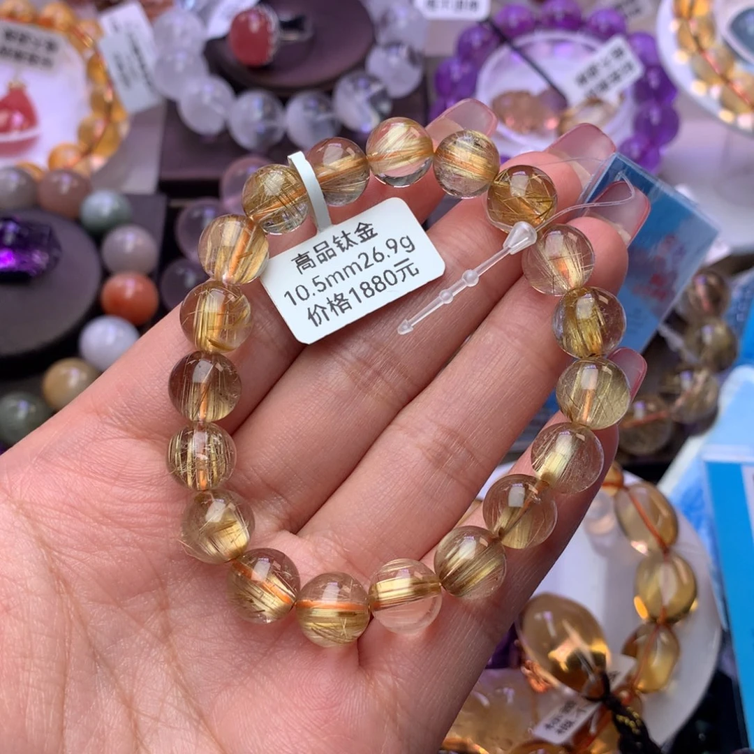 水晶手链未镶嵌我**信手链