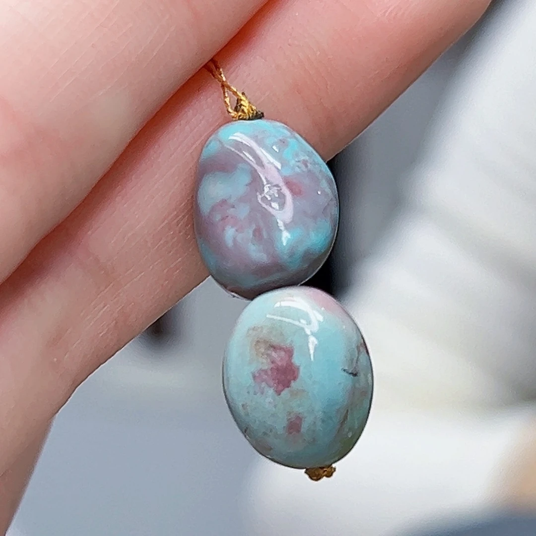 绿松石珠宝奇石未镶嵌