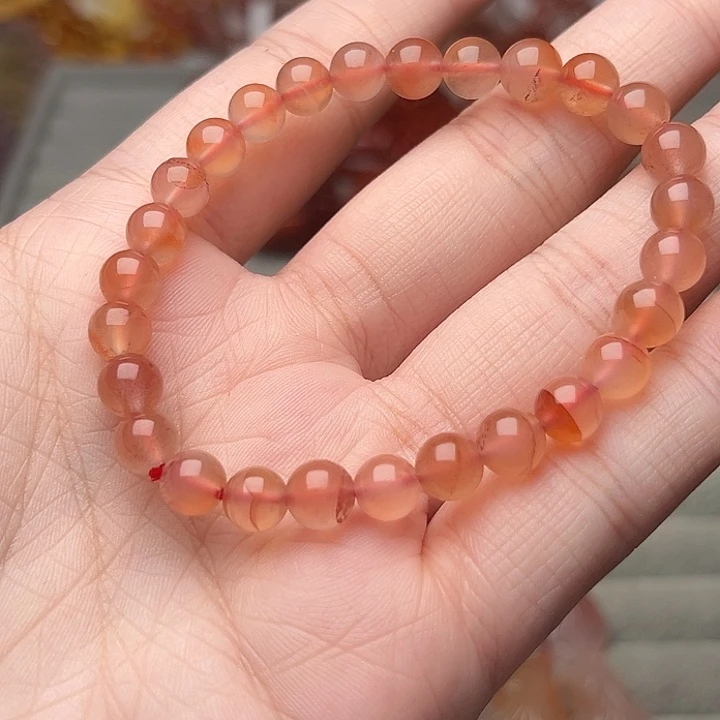 南红玛瑙合金手链56