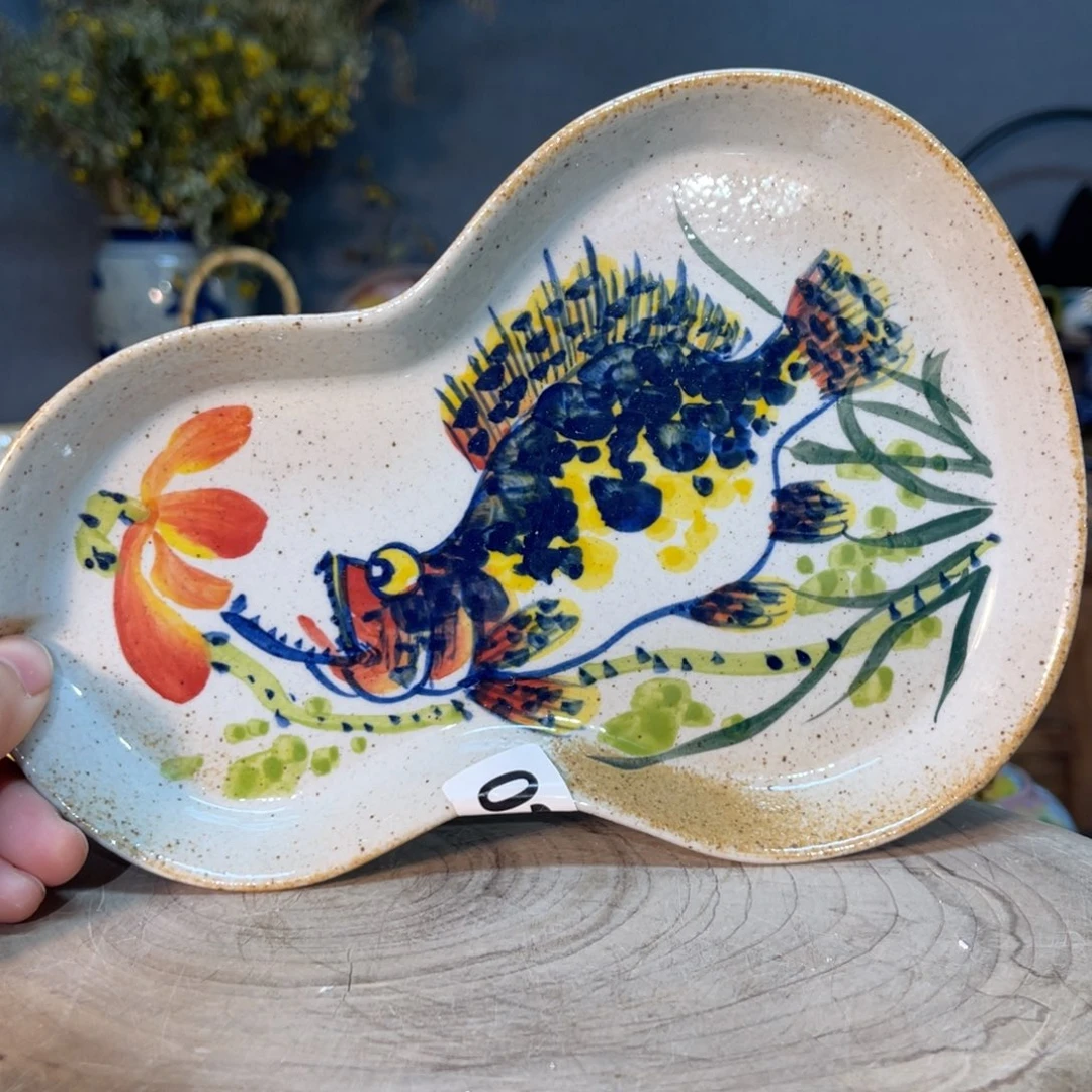 杯素浅陶瓷手手绘图