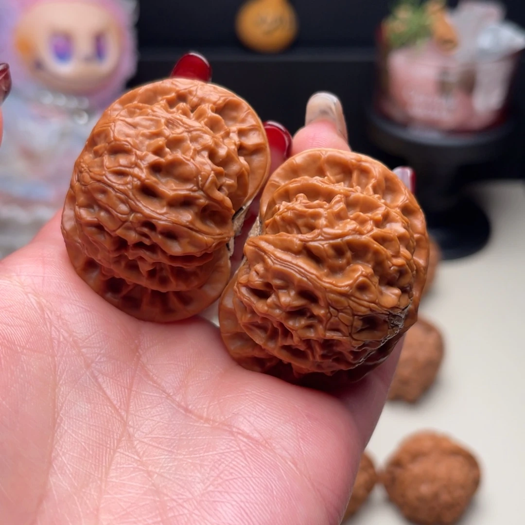 文玩核桃把件宫灯4Q001